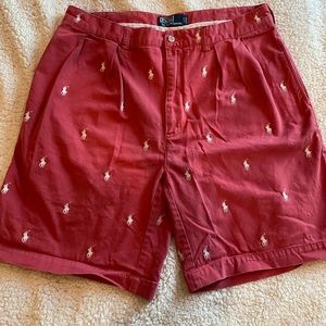 Polo Ralph Lauren Embroidered Logo Shorts